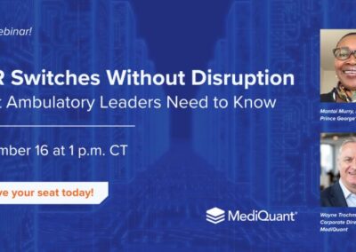 Becker’s Webinar | EHR Migration Without Disruption: What Ambulatory Leaders Need to Know